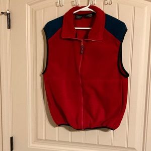 Sierra Sport Fleece Zip Up Sleeveless Vest